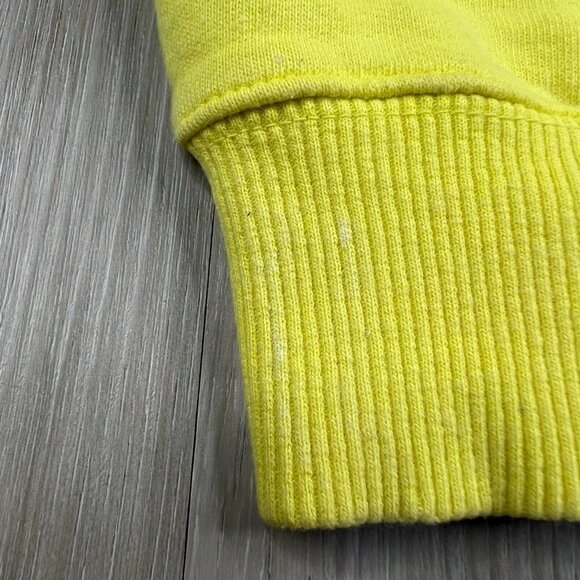 Fiorucci Crewneck Sweatshirt Pullover Yellow Color Women’s Size M Medium Italy - Picture 13 of 16